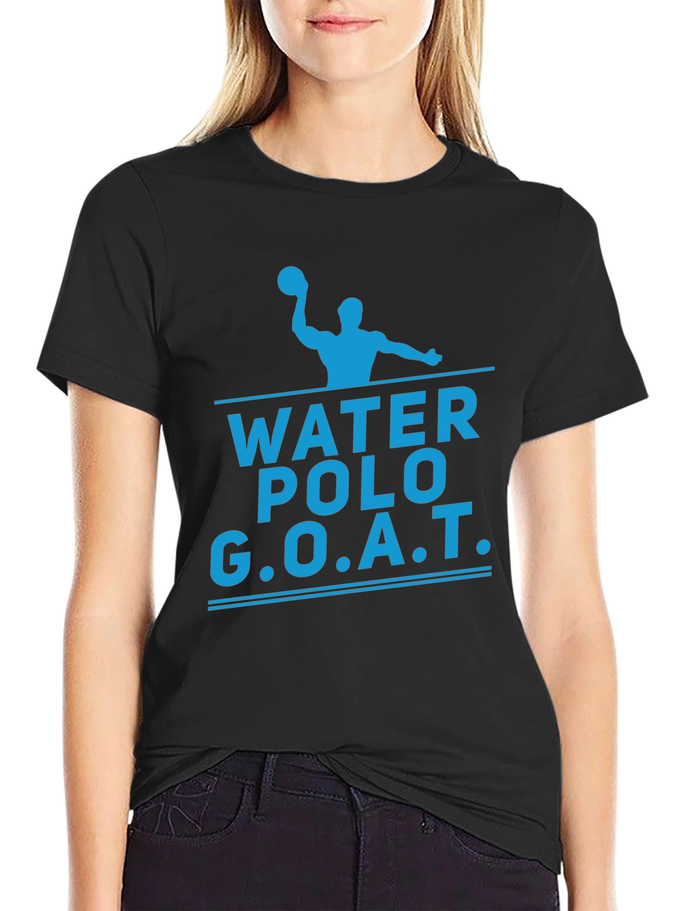 Water Polo GOAT T-Shirt - Black