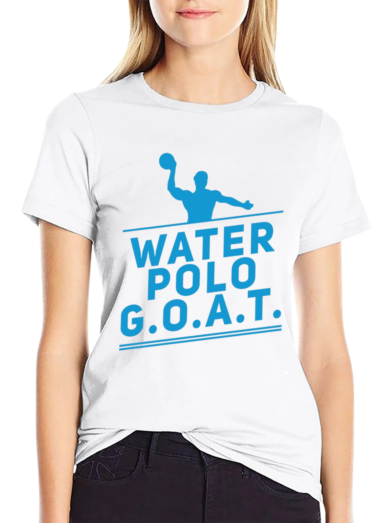 Water Polo GOAT T-Shirt - Black