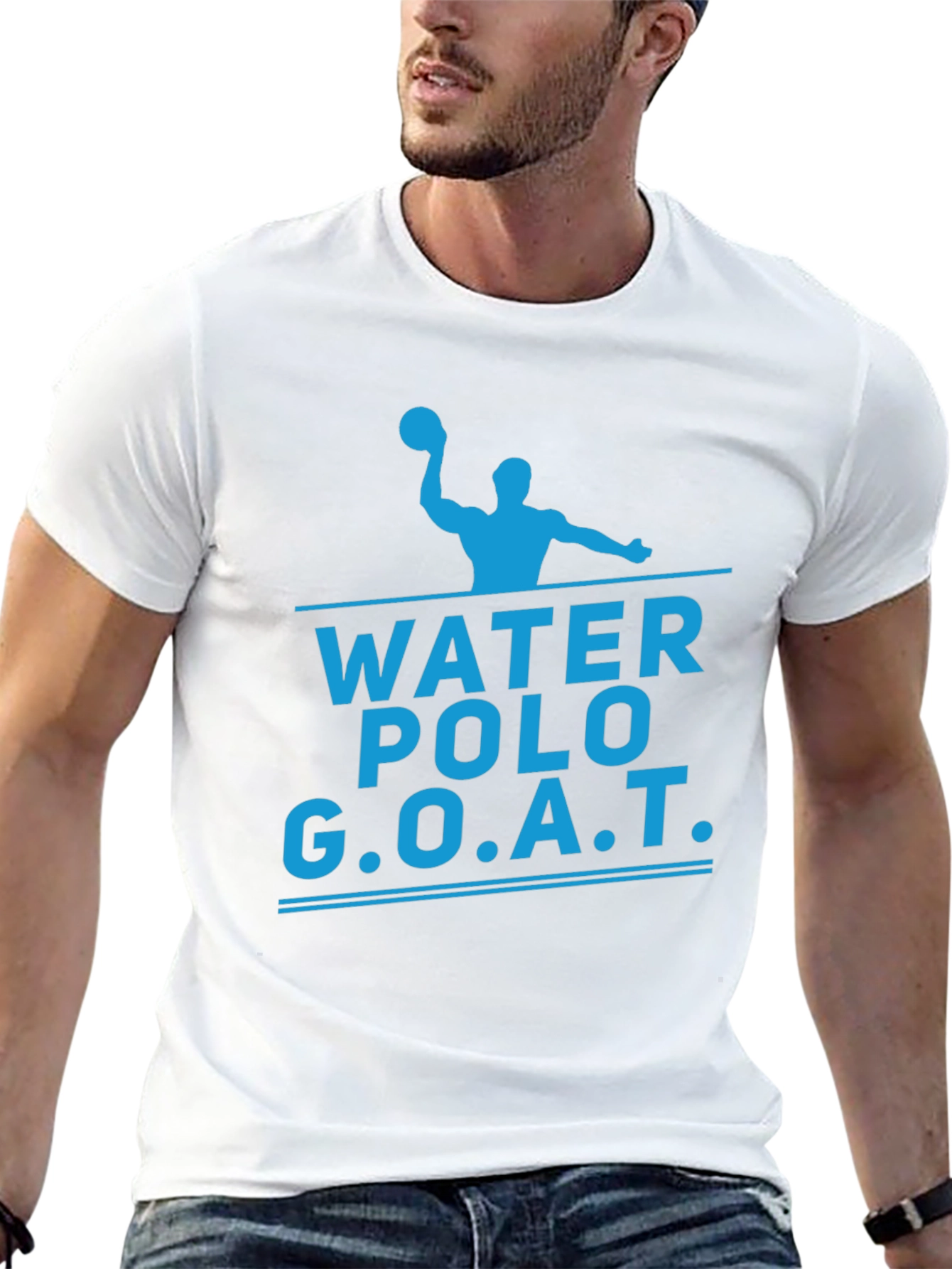 Water Polo GOAT T-Shirt - Black