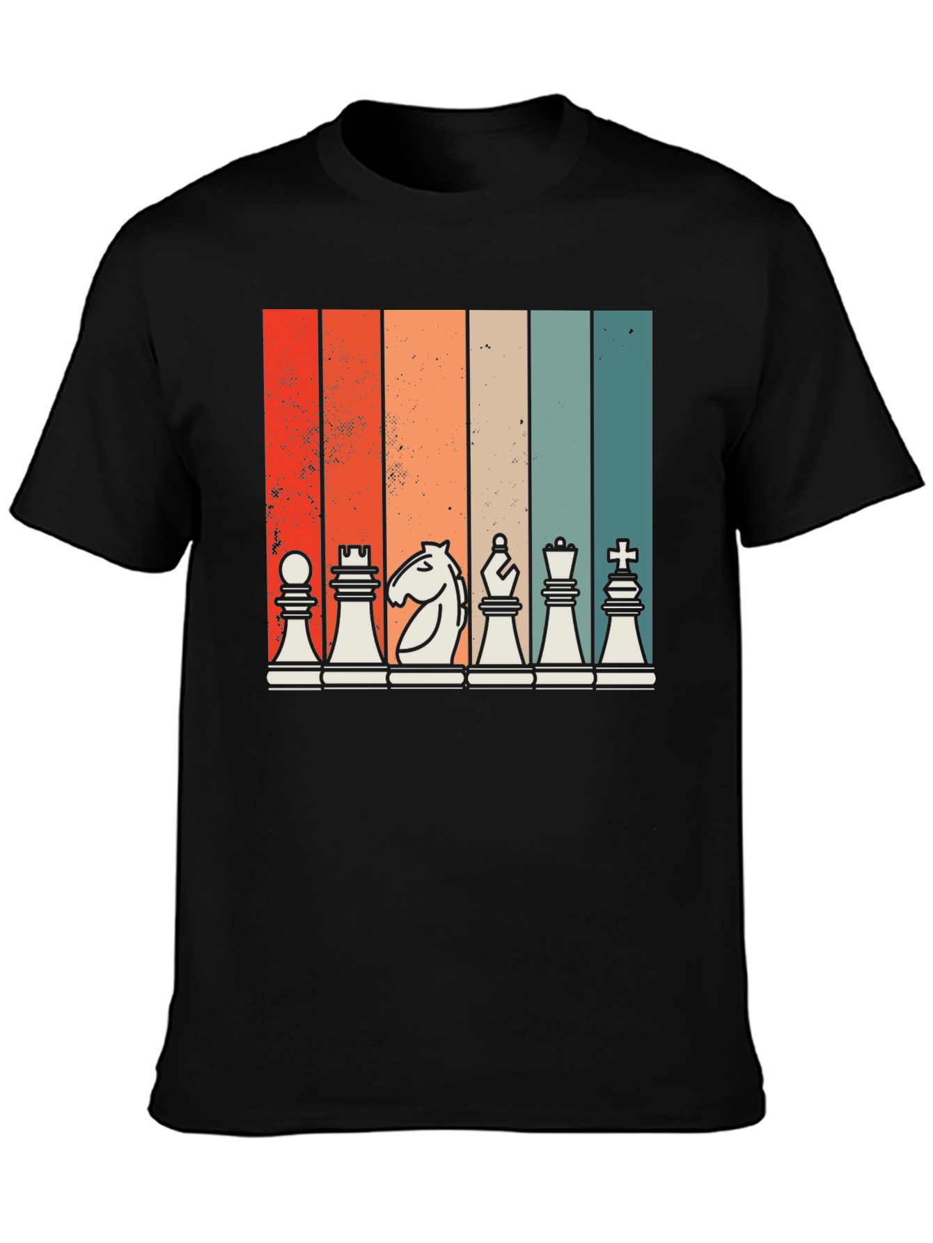 Retro Chess Piece Graphic Tee