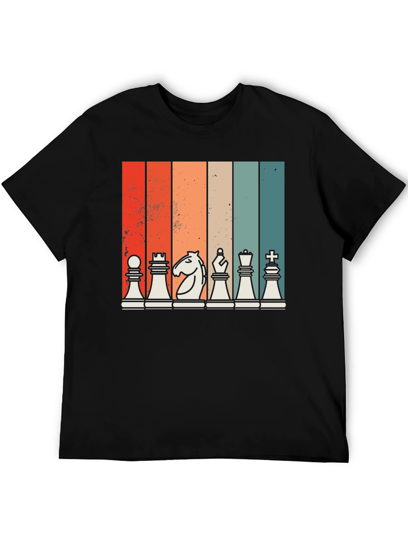 Retro Chess Piece Graphic Tee