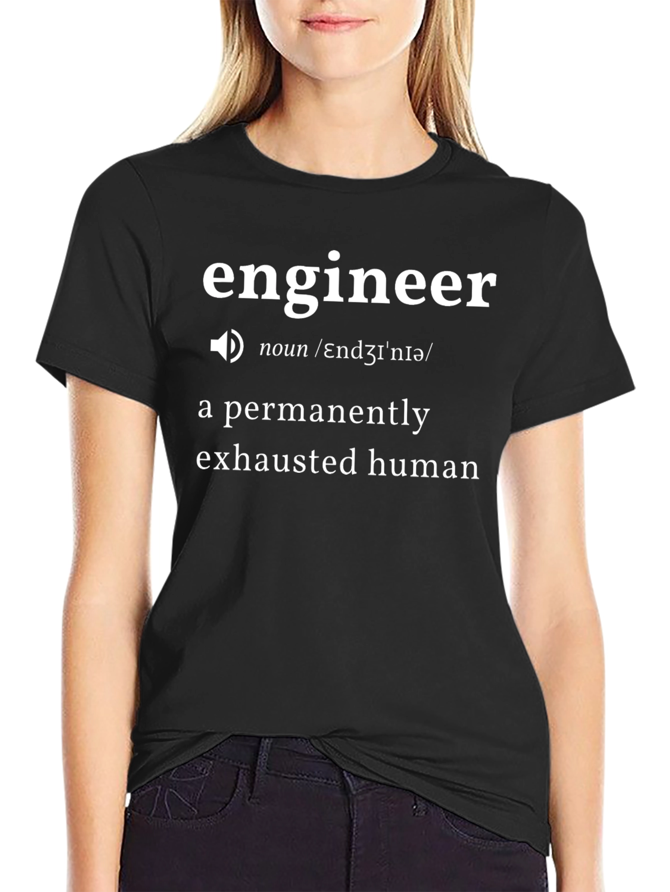 Engineer Definition Graphic T-Shirt - Funny & Comfy