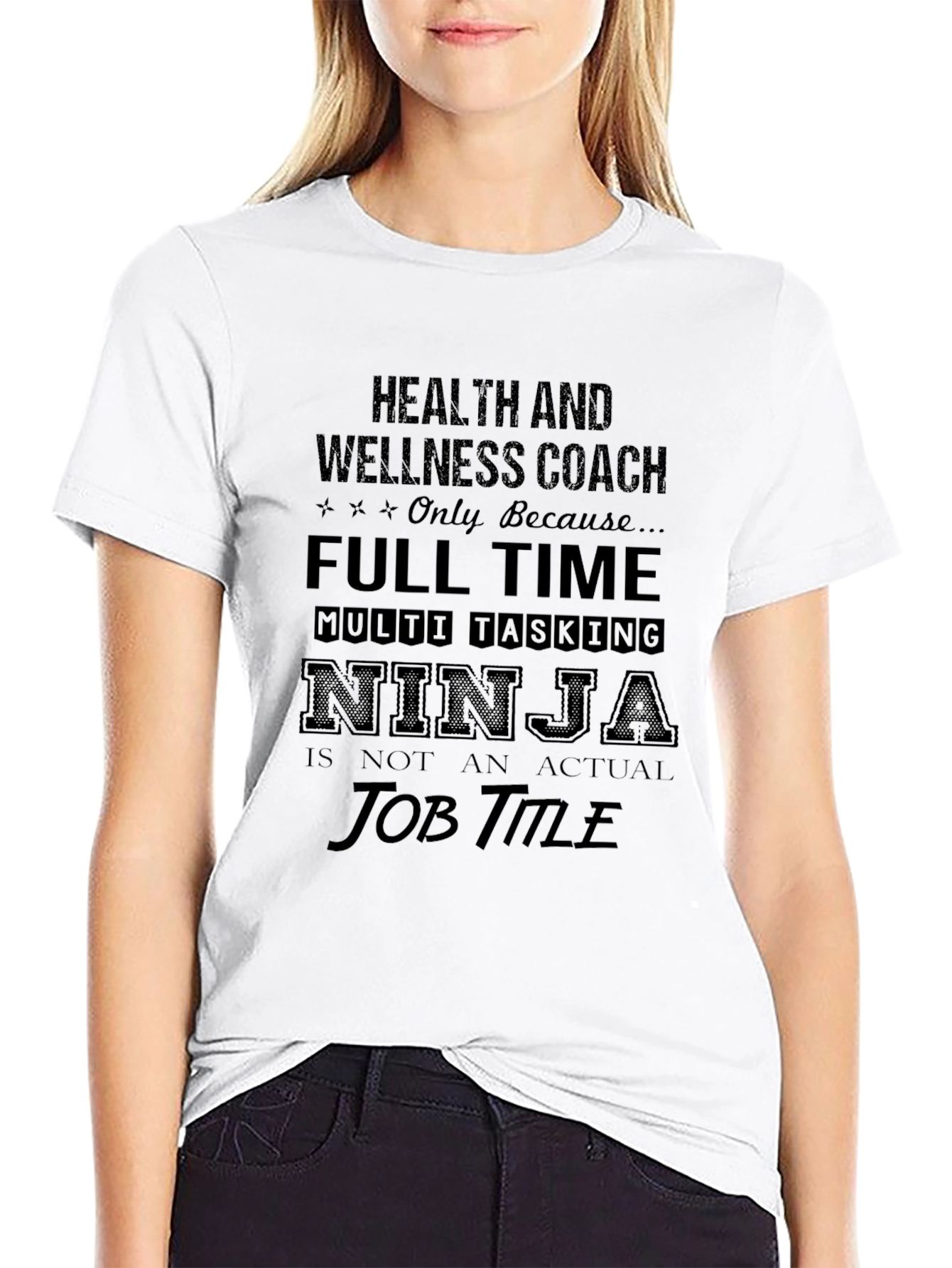 Health & Wellness Coach Ninja T-Shirt