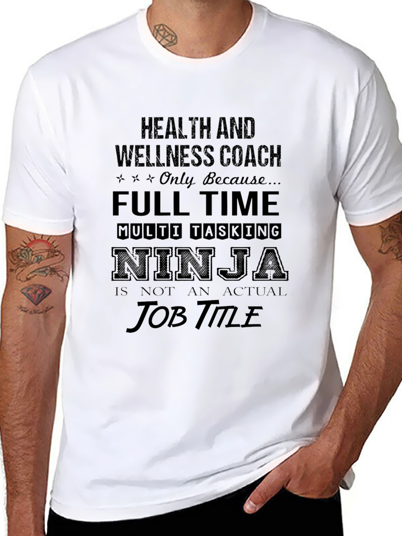 Health & Wellness Coach Ninja T-Shirt