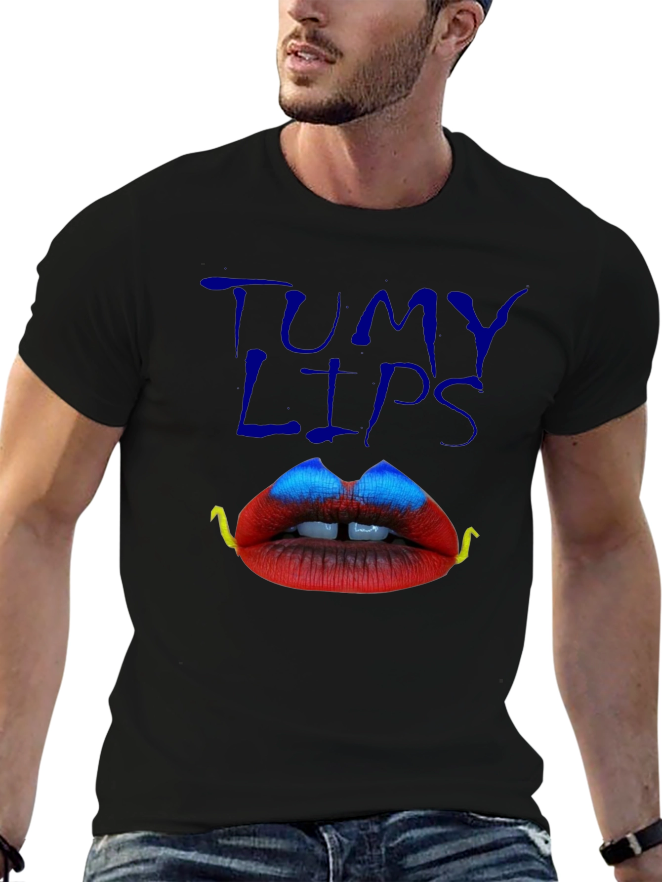TUMY Lips Graphic Tee - Unique & Stylish