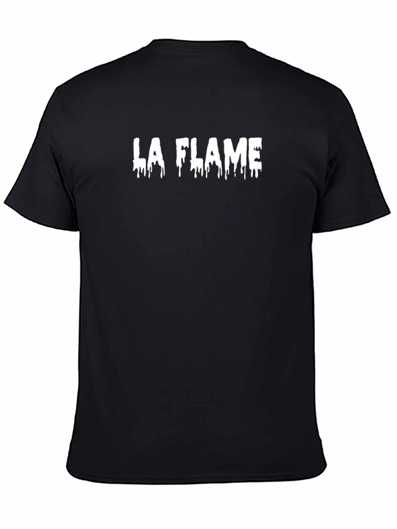 La Flame Drip Tee - Stylish Graphic Print