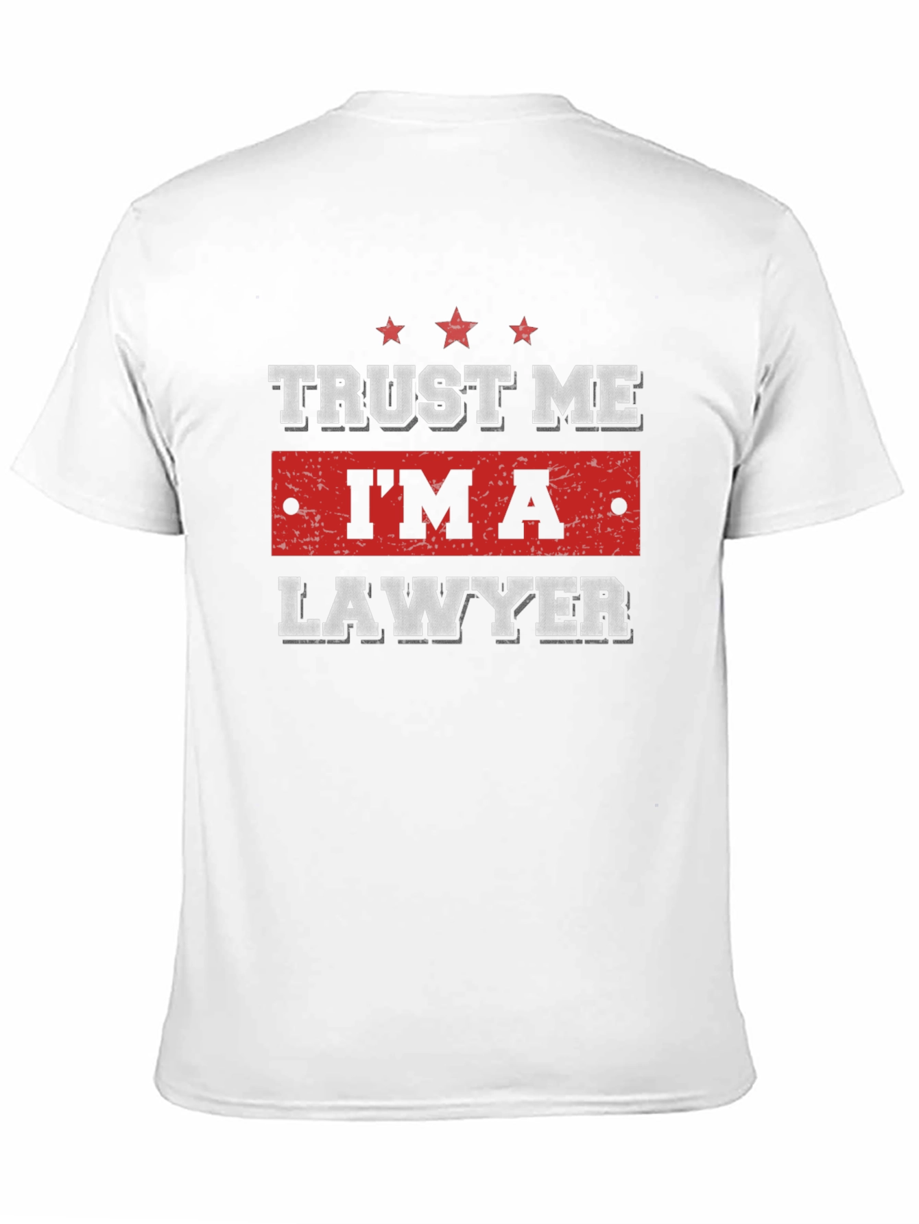 Trust Me Im A Lawyer Black T-Shirt