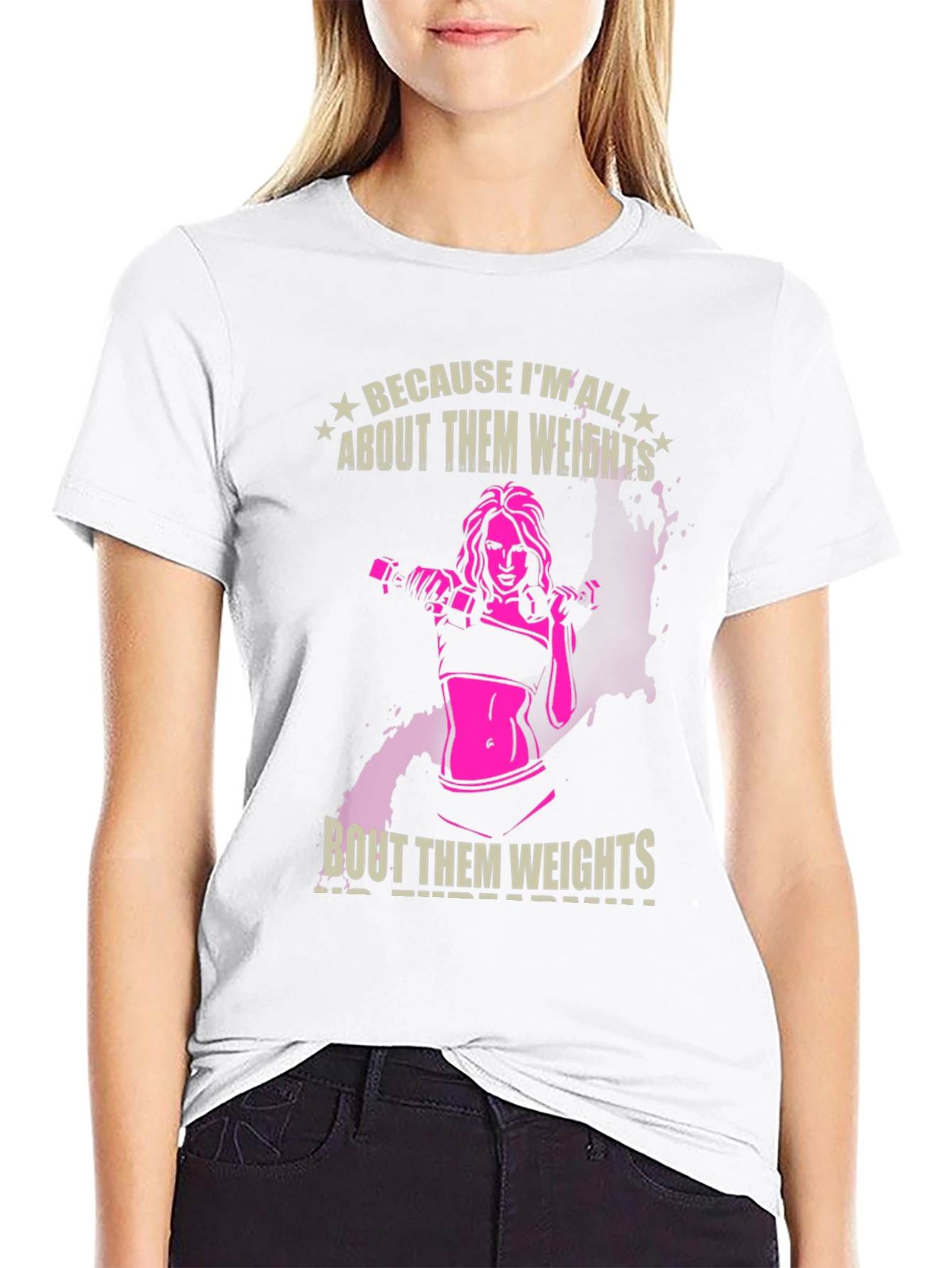 Weights Graphic T-Shirt - Fitness Apparel