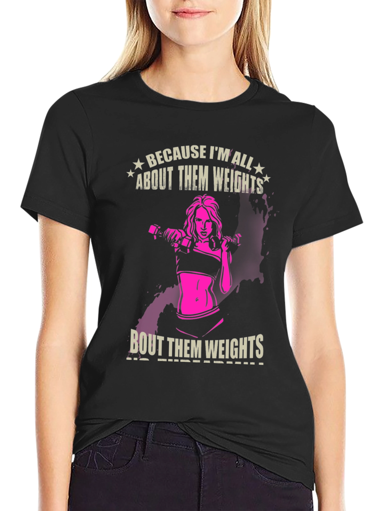 Weights Graphic T-Shirt - Fitness Apparel