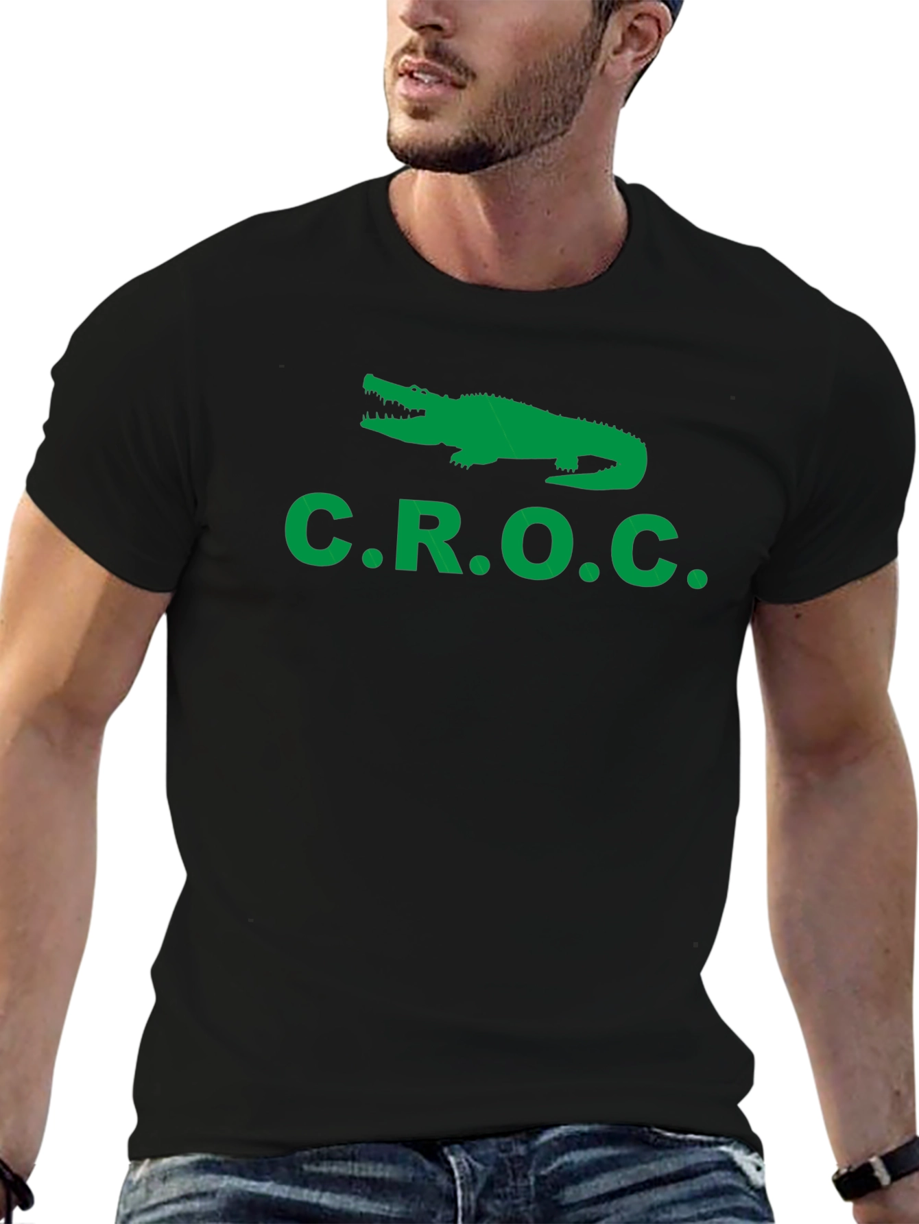 C.R.O.C. Alligator Graphic T-Shirt