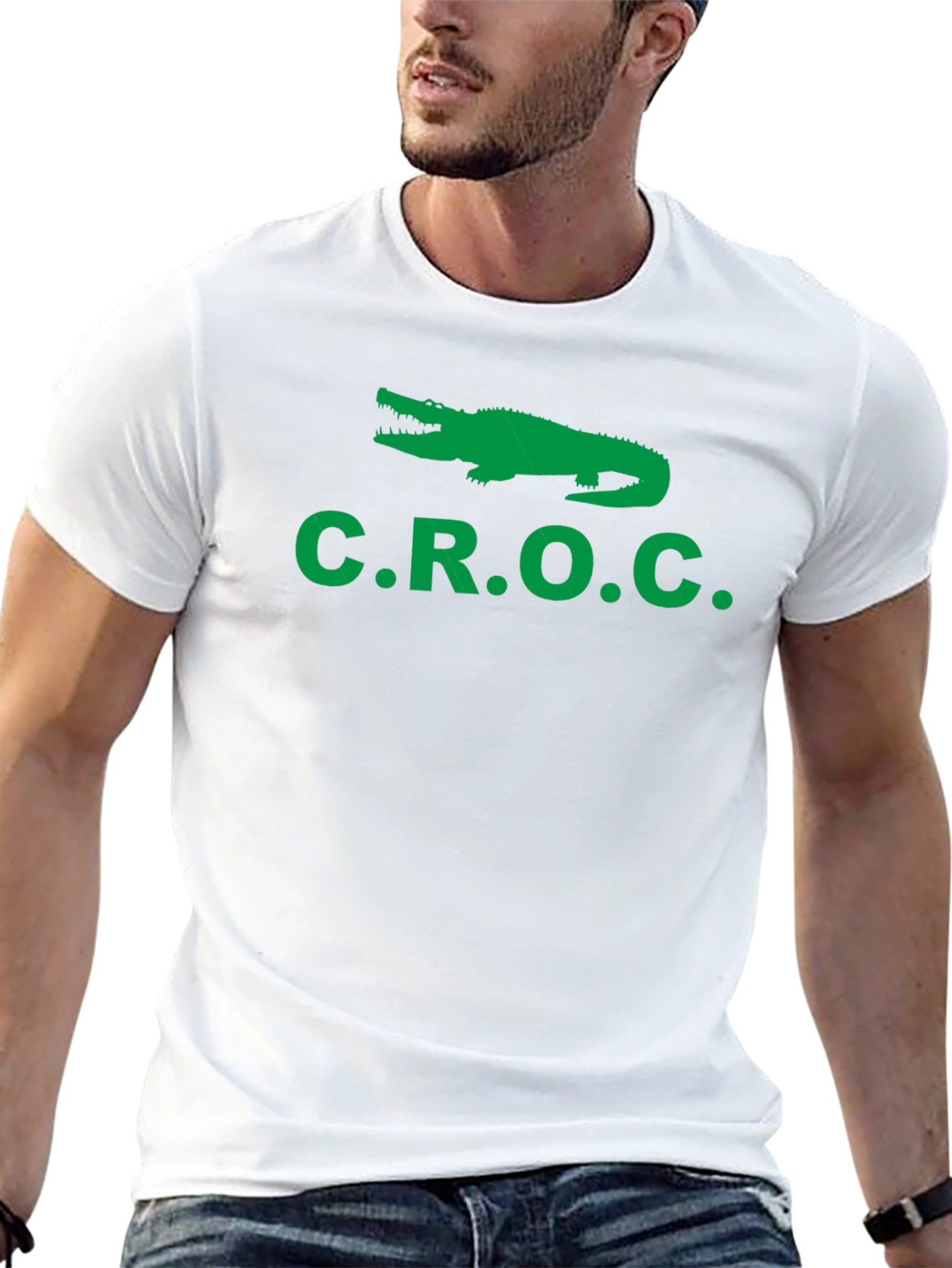 C.R.O.C. Alligator Graphic T-Shirt