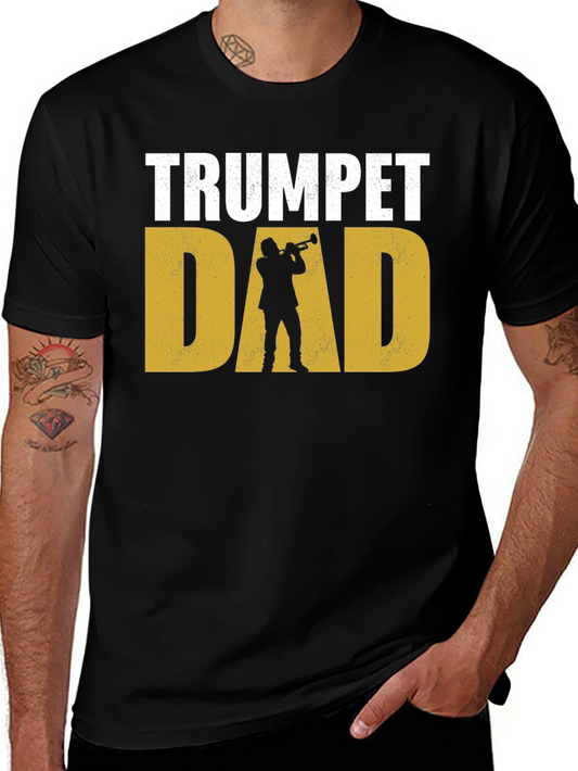 Trumpet Dad T-Shirt - Musician Fathers Day Tee