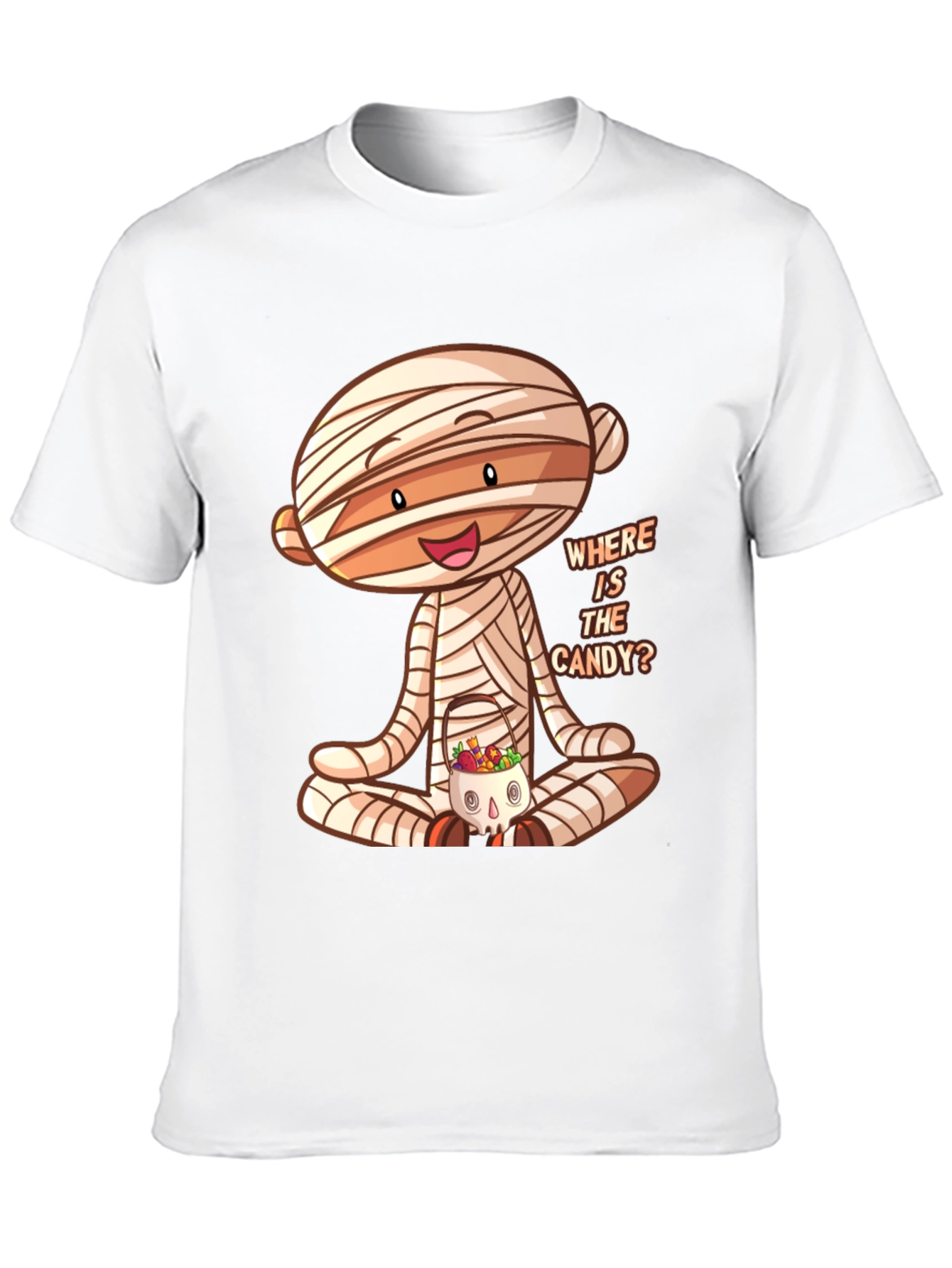 Halloween Mummy Candy T-Shirt