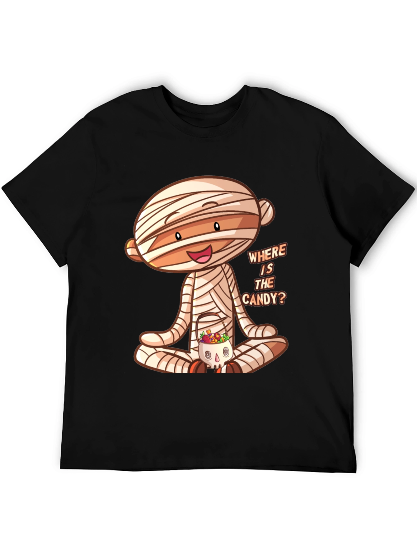 Halloween Mummy Candy T-Shirt