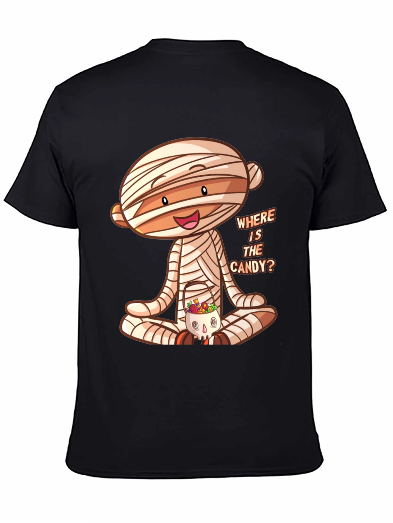 Halloween Mummy Candy T-Shirt