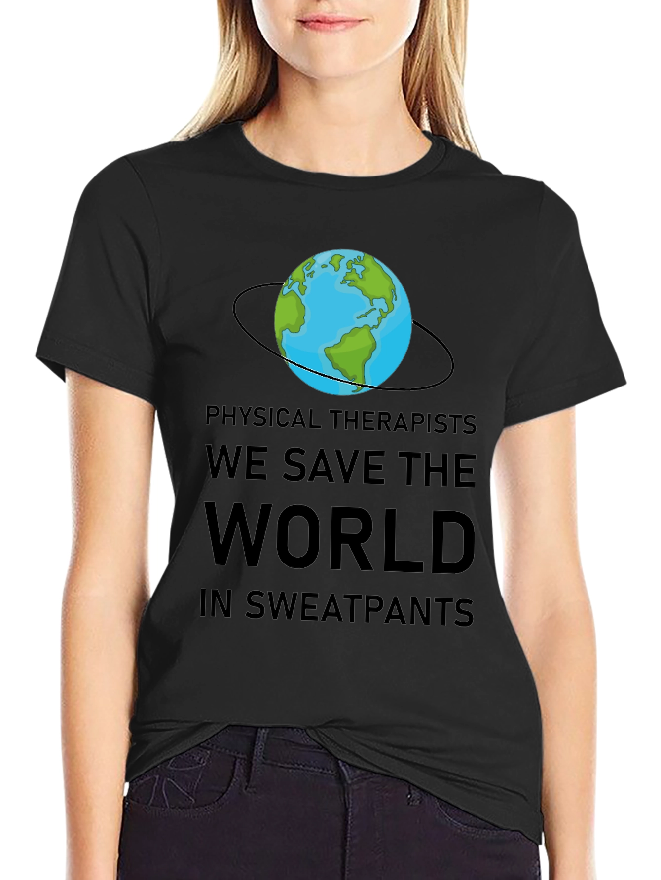 Physical Therapists Save the World T-Shirt