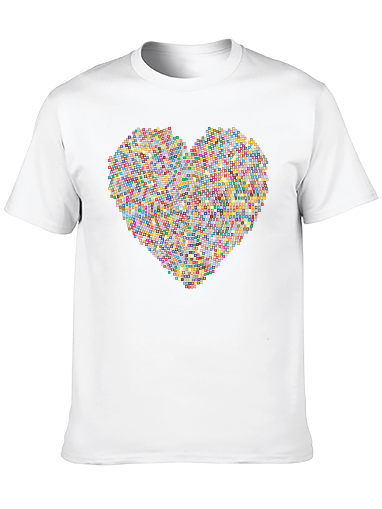 Pixel Heart Graphic Tee - Modern Love