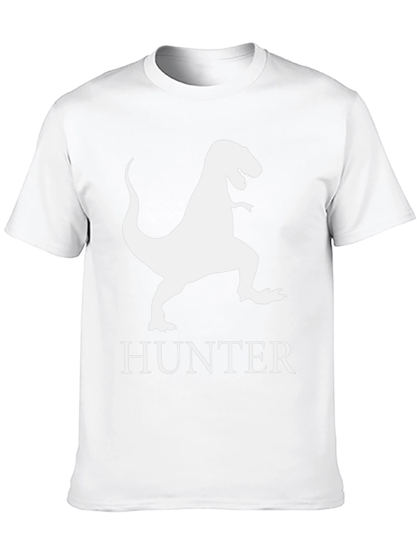 Dinosaur Hunter T-Shirt - Black Graphic Tee