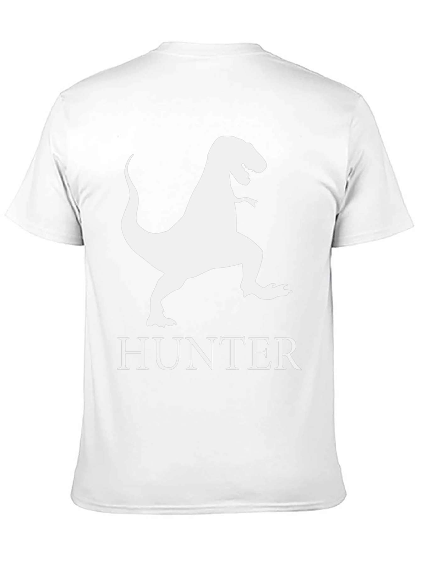 Dinosaur Hunter T-Shirt - Black Graphic Tee