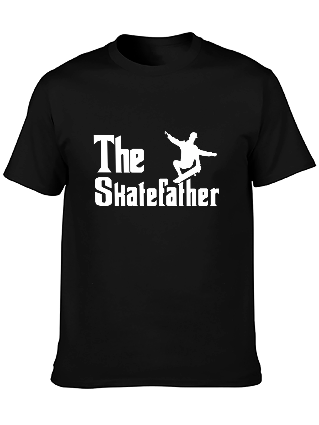 The Skatefather T-Shirt - Cool Skater Dad Tee