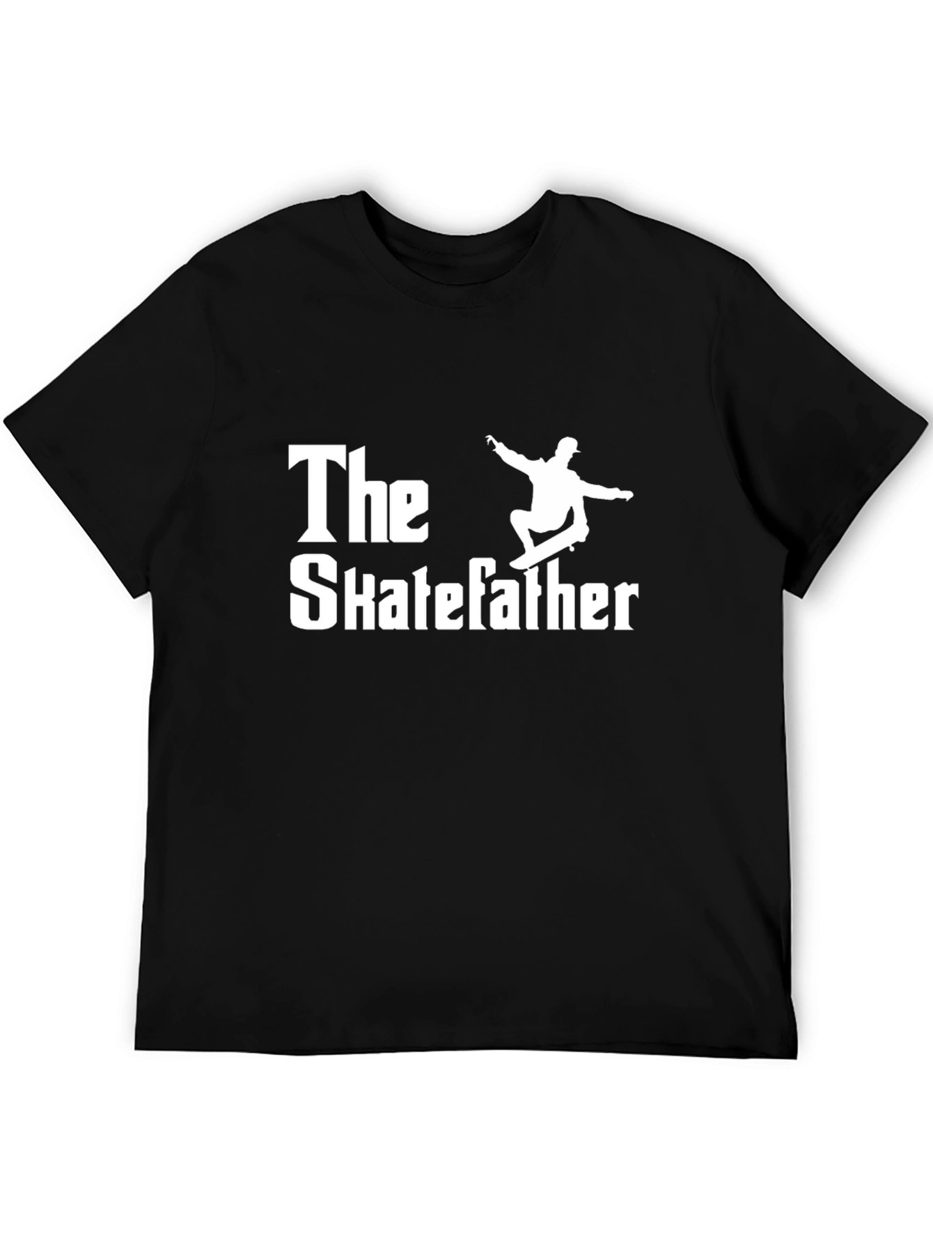 The Skatefather T-Shirt - Cool Skater Dad Tee
