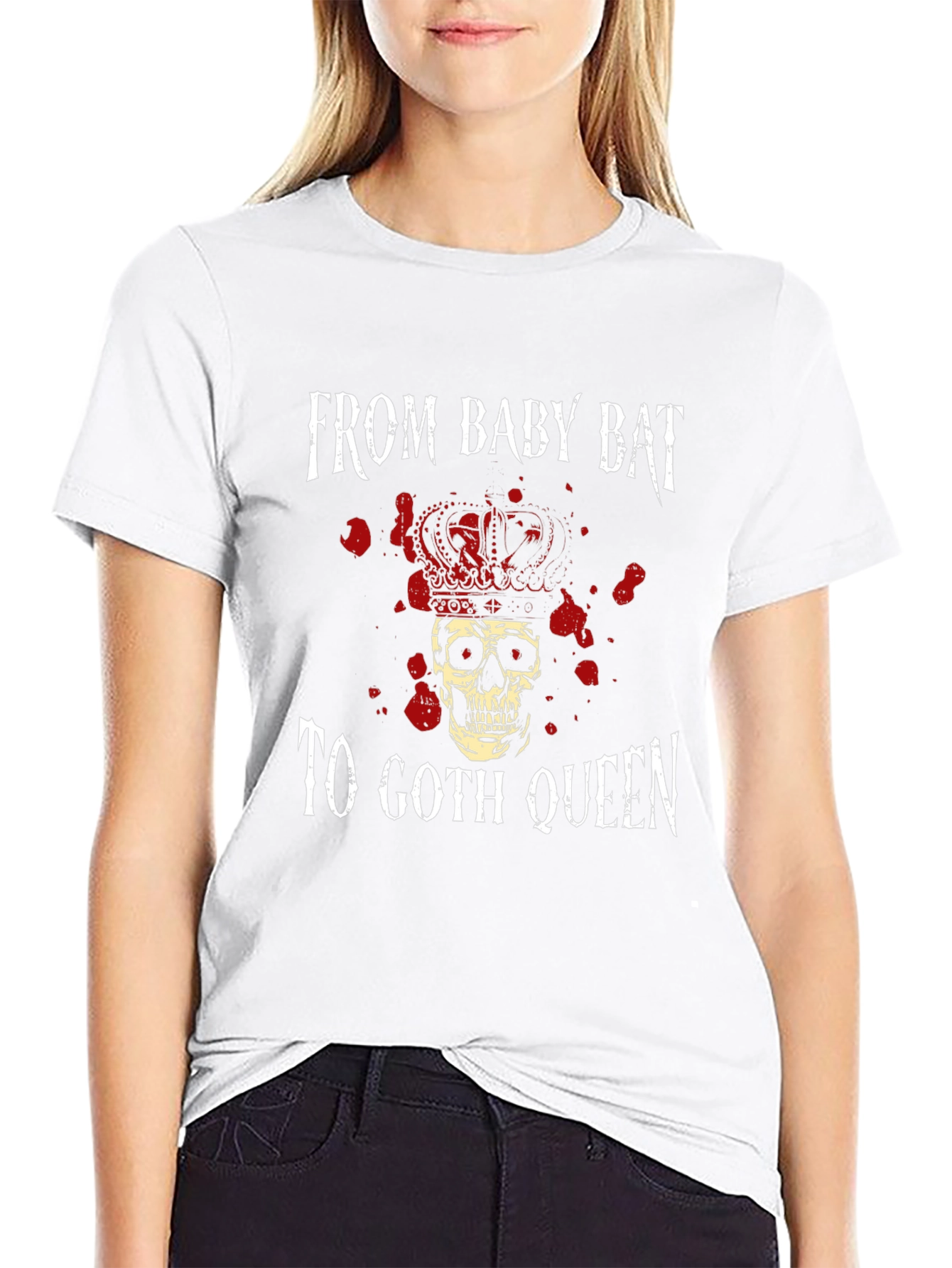 Goth Queen Skull Tee