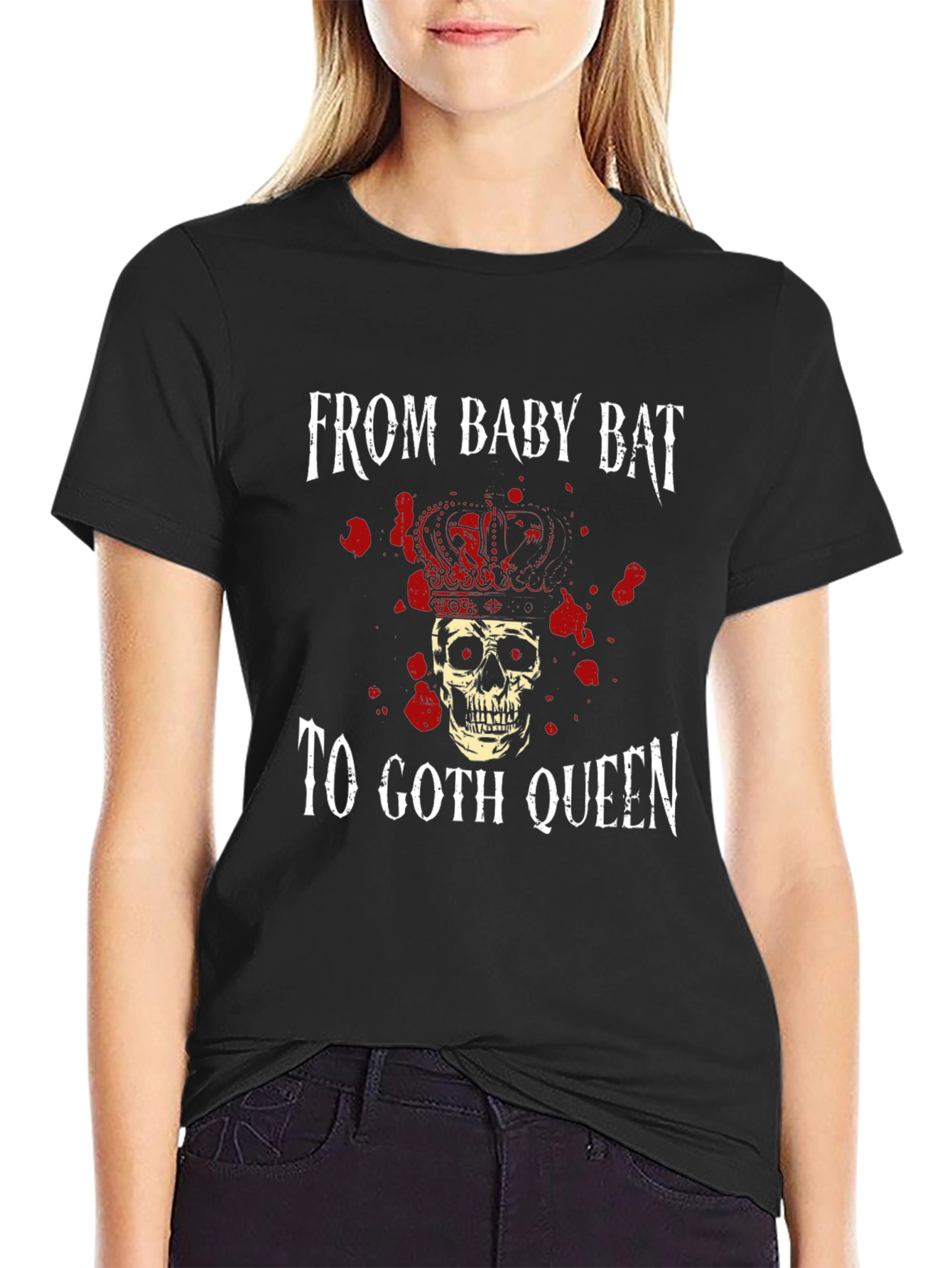 Goth Queen Skull Tee