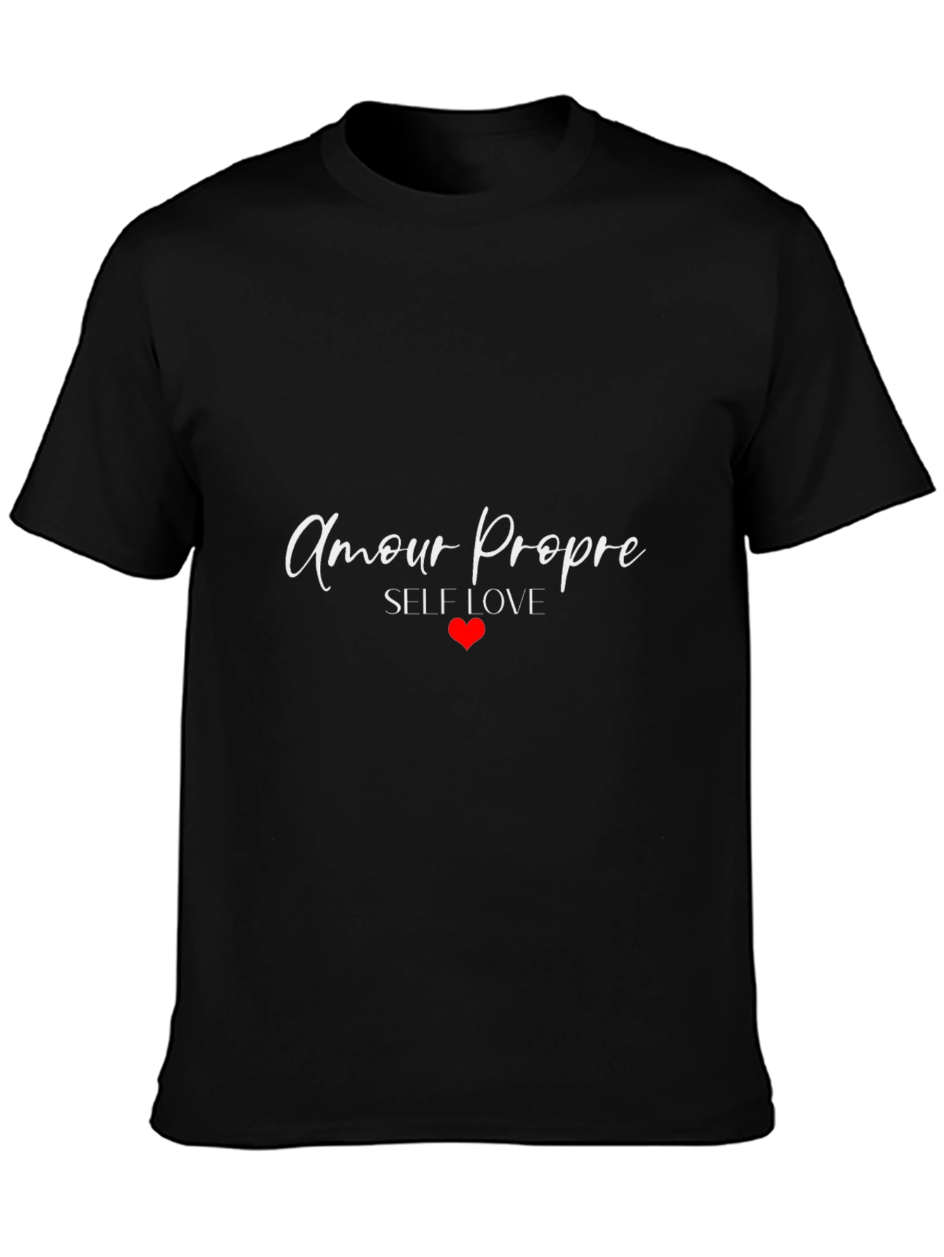 Amour Propre Self Love T-Shirt - Black