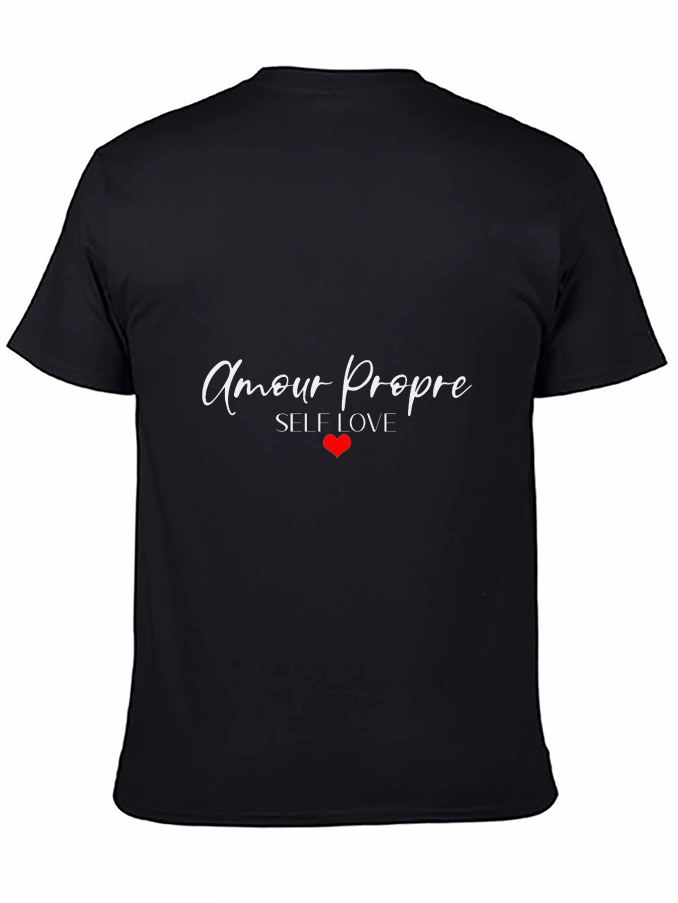 Amour Propre Self Love T-Shirt - Black