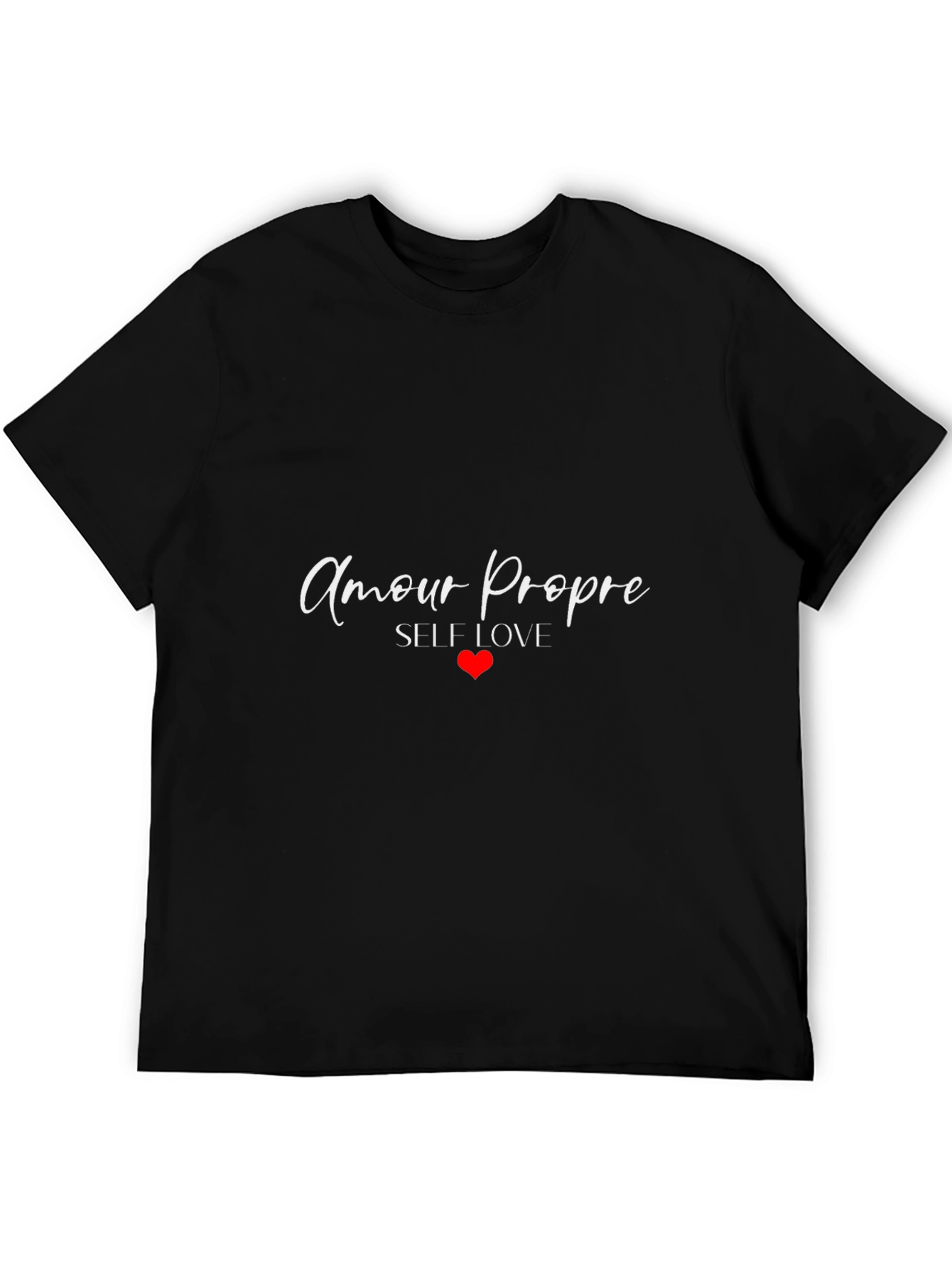 Amour Propre Self Love T-Shirt - Black