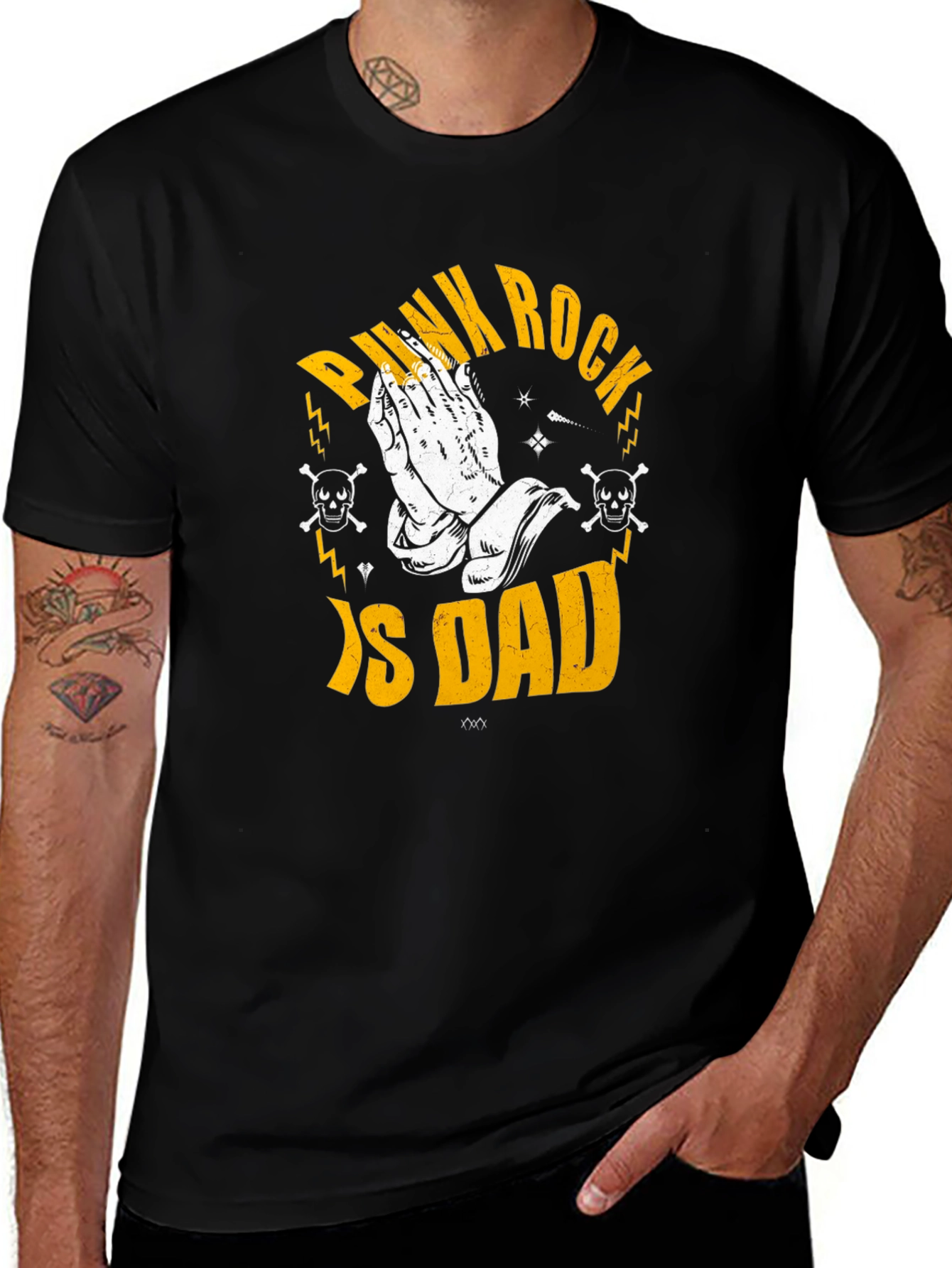 Punk Rock Is Dad Graphic Tee