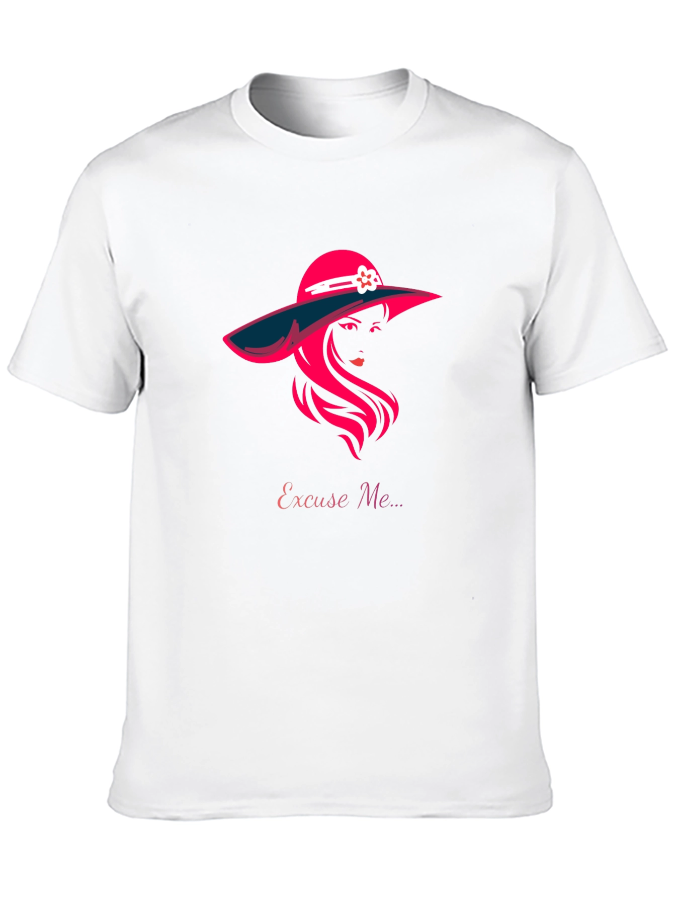 Excuse Me Graphic T-Shirt - Stylish Woman Design