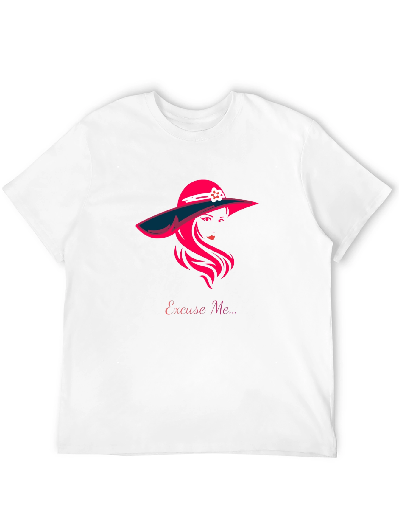 Excuse Me Graphic T-Shirt - Stylish Woman Design