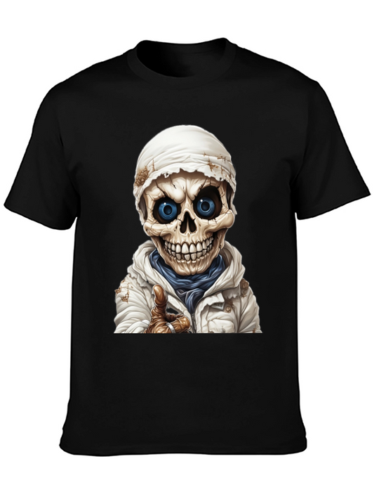 Skeleton Cartoon Graphic Tee