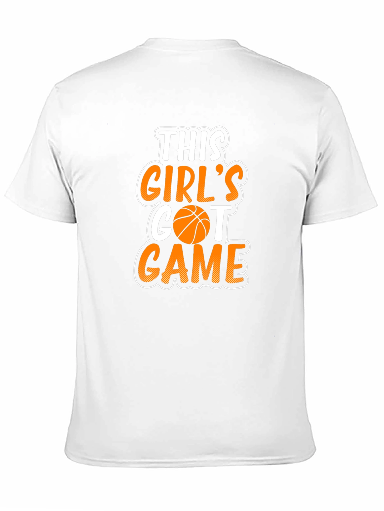 Girls Got Game Basketball Graphic T-Shirt