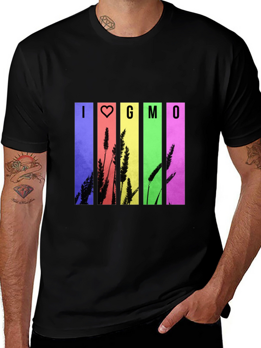 I Heart GMO T-Shirt - Colorful Design