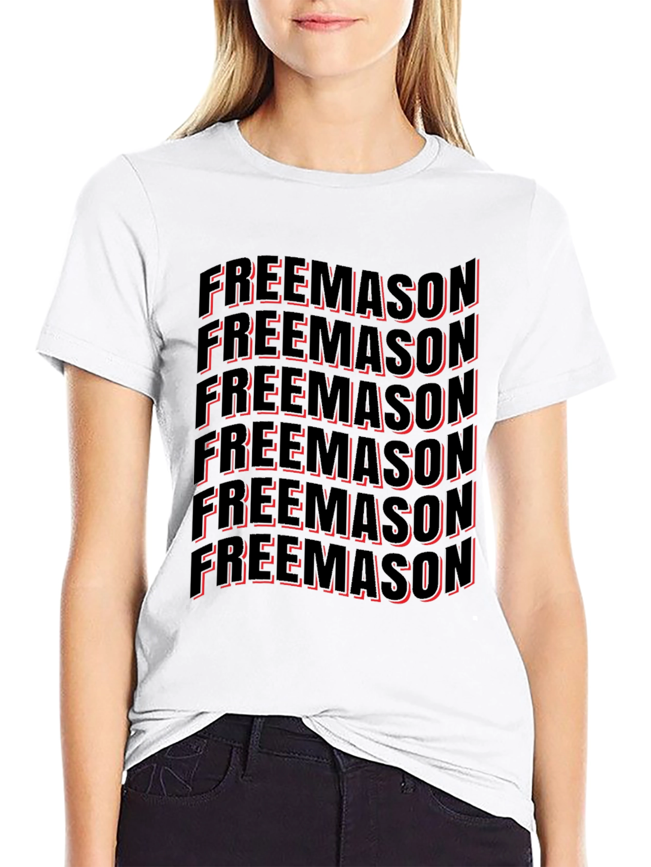 Freemason Graphic Tee - Black