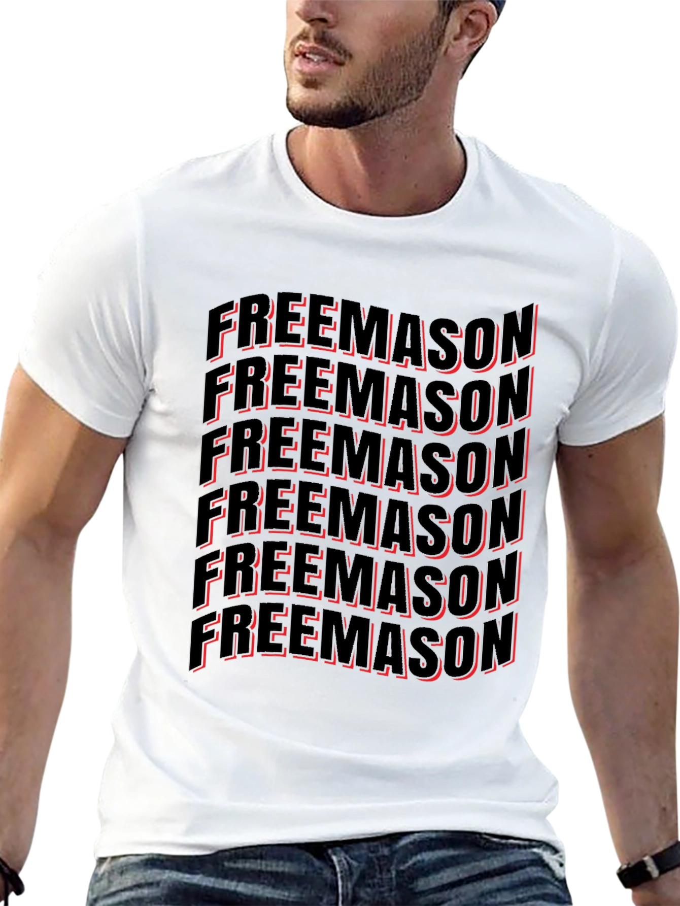 Freemason Graphic Tee - Black