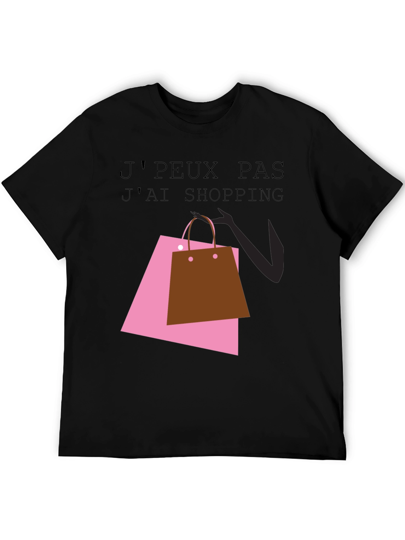 Shopping Spree Tee - French Slogan T-Shirt