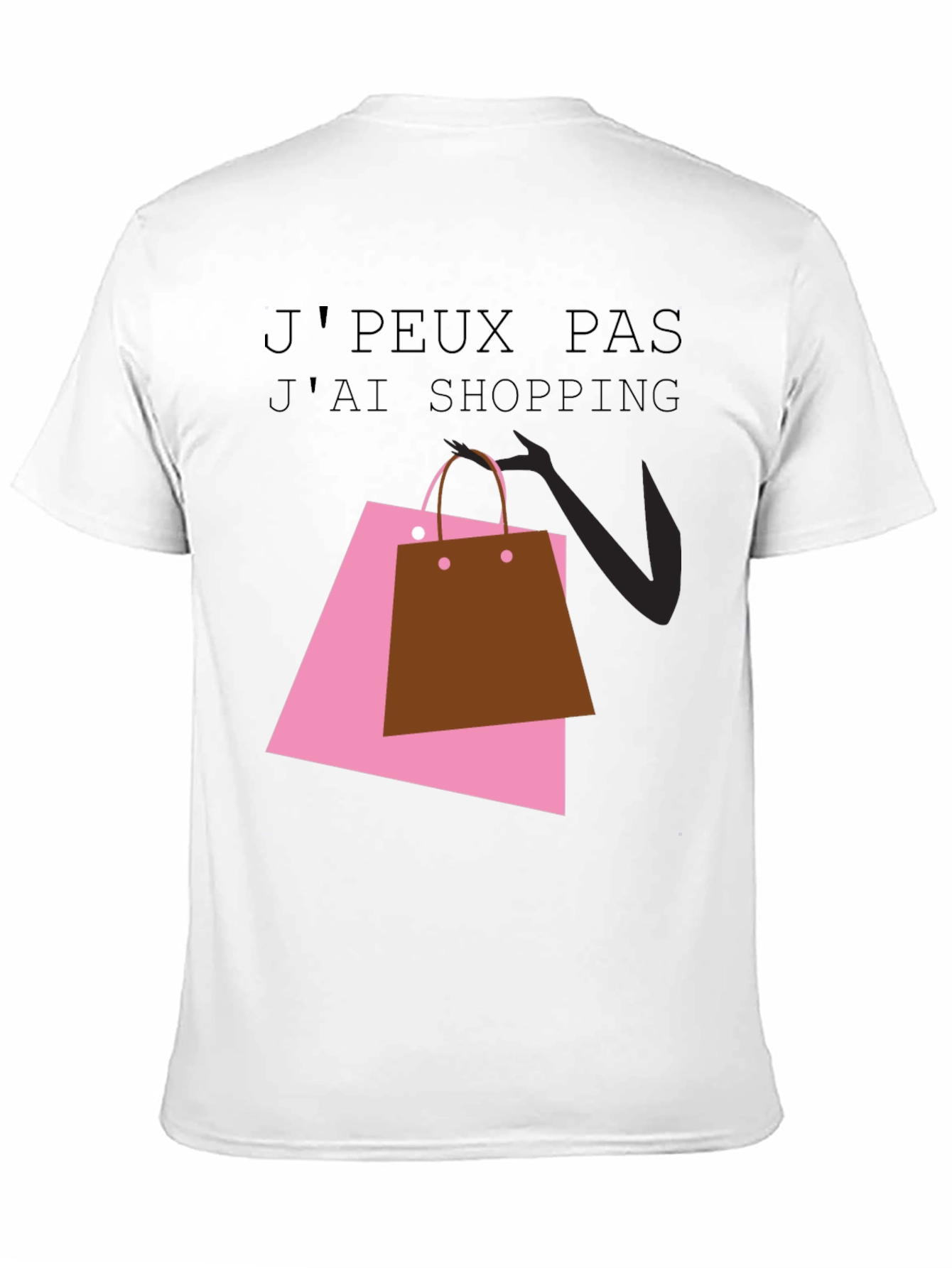 Shopping Spree Tee - French Slogan T-Shirt
