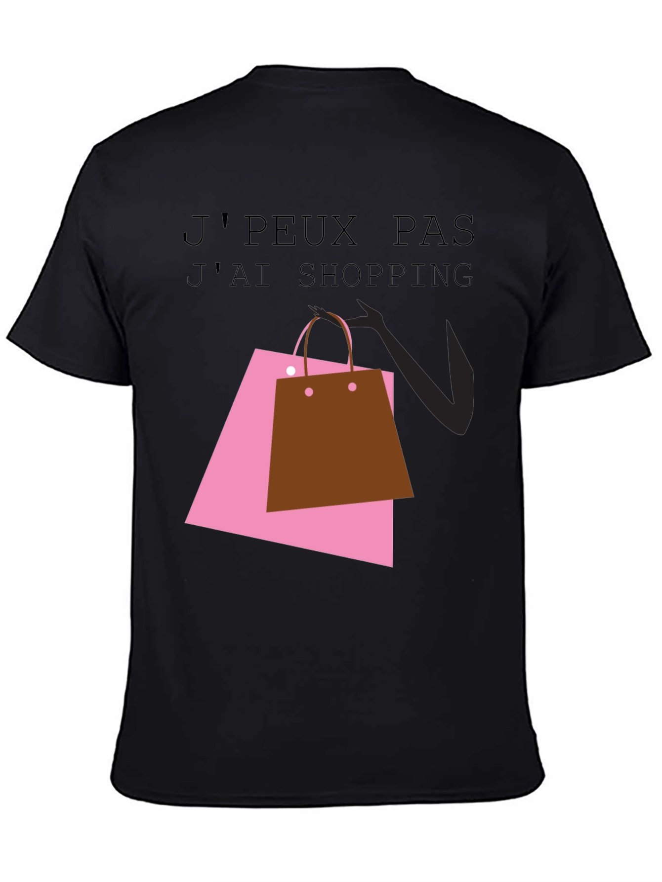 Shopping Spree Tee - French Slogan T-Shirt