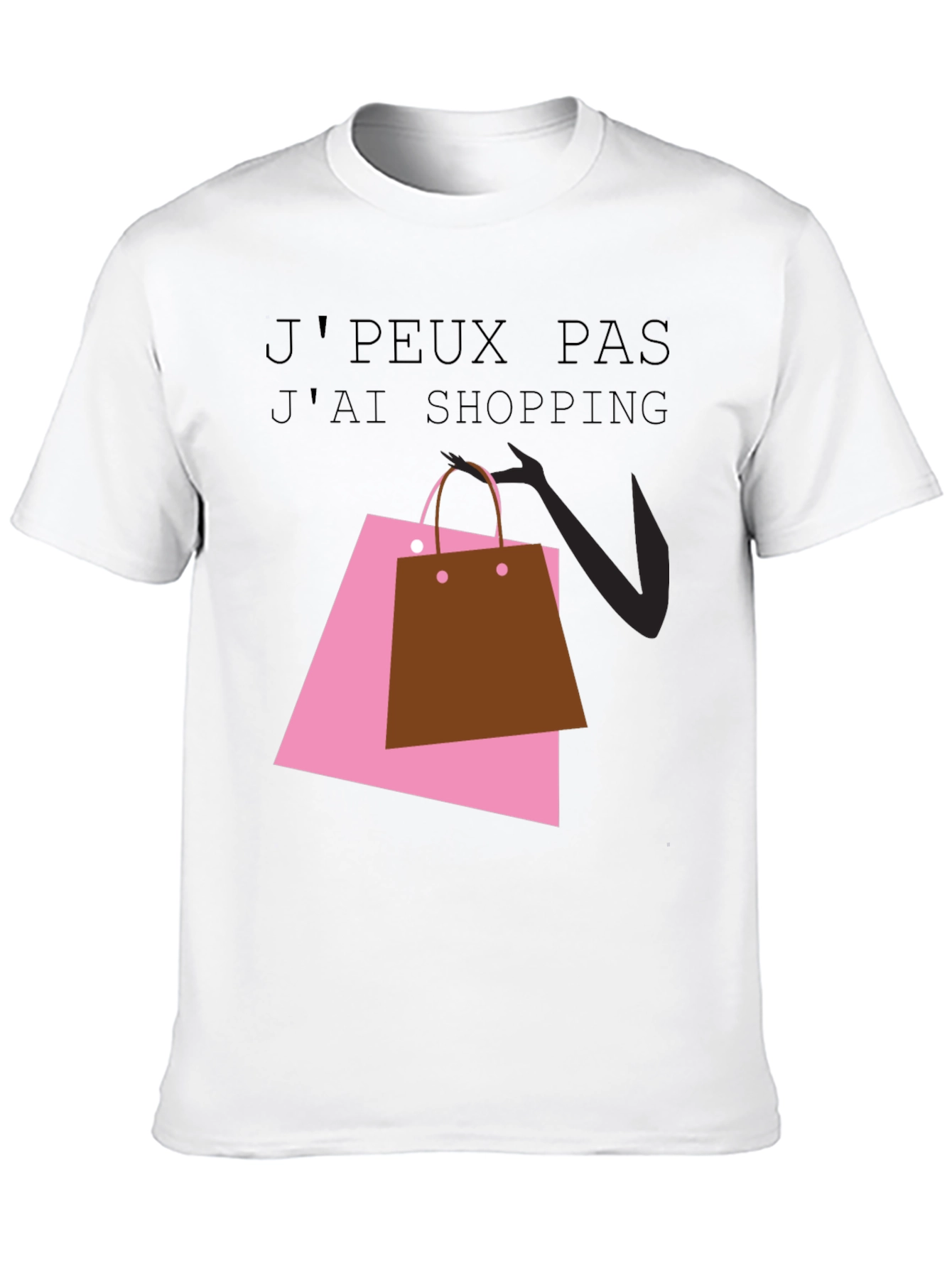 Shopping Spree Tee - French Slogan T-Shirt