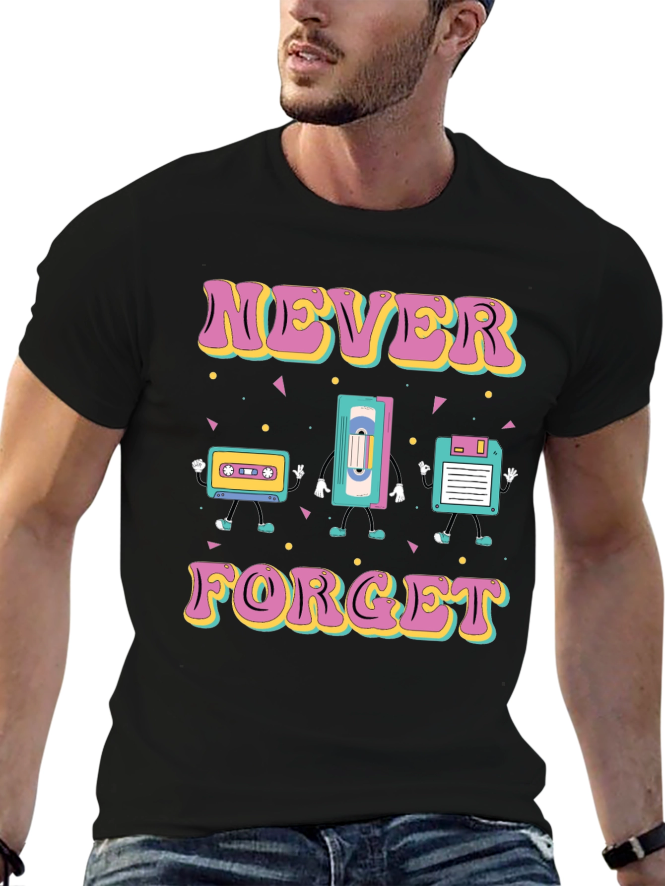 Retro Never Forget T-Shirt