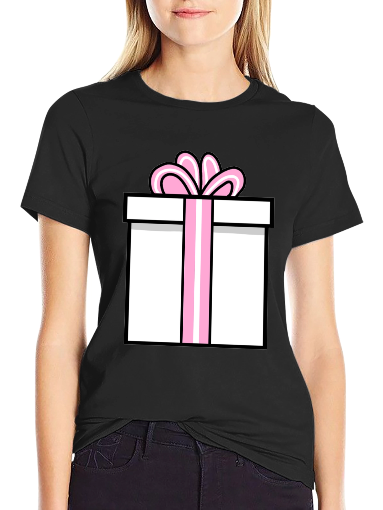 Gift Box Graphic Tee - Present T-Shirt