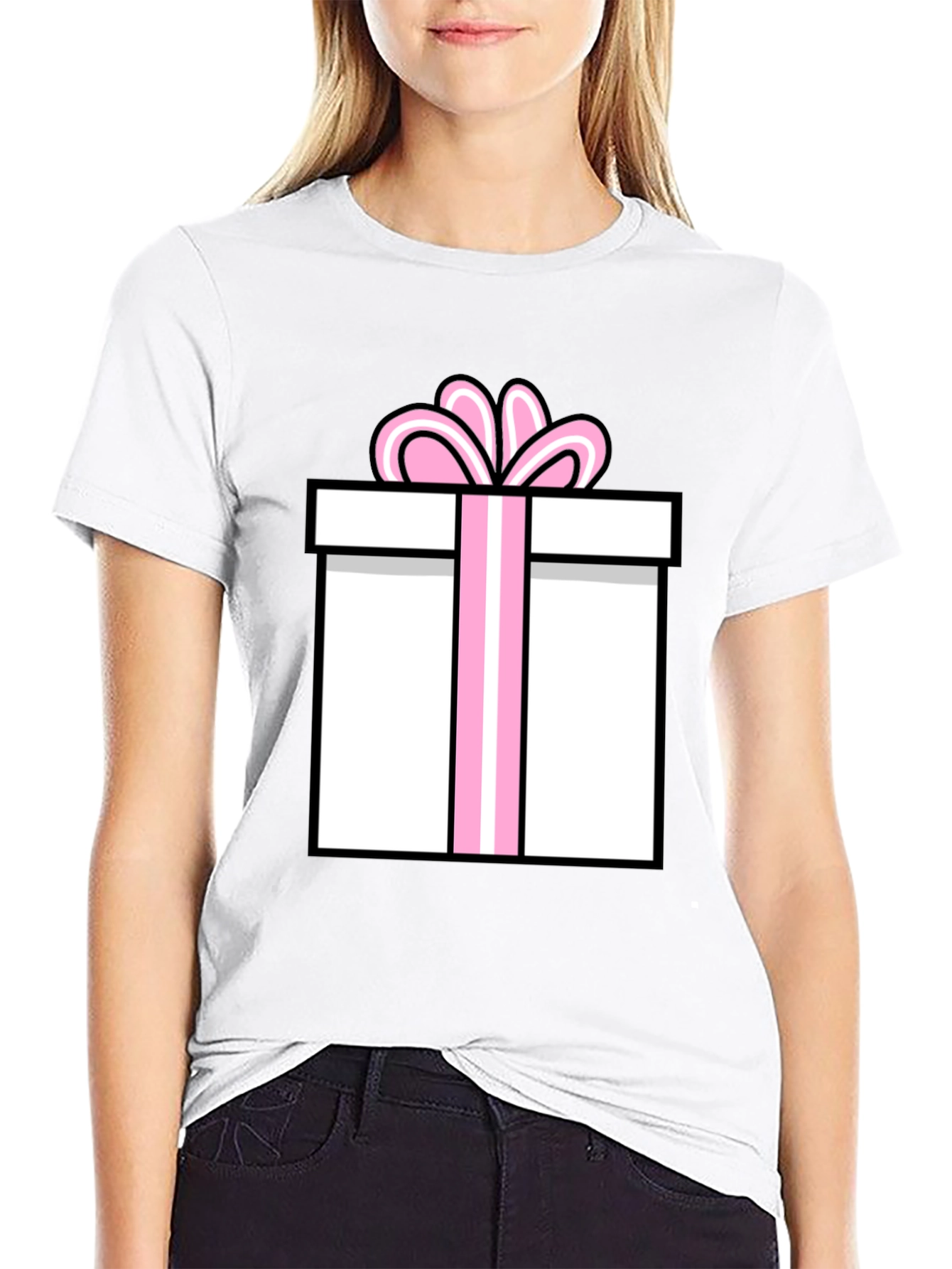 Gift Box Graphic Tee - Present T-Shirt