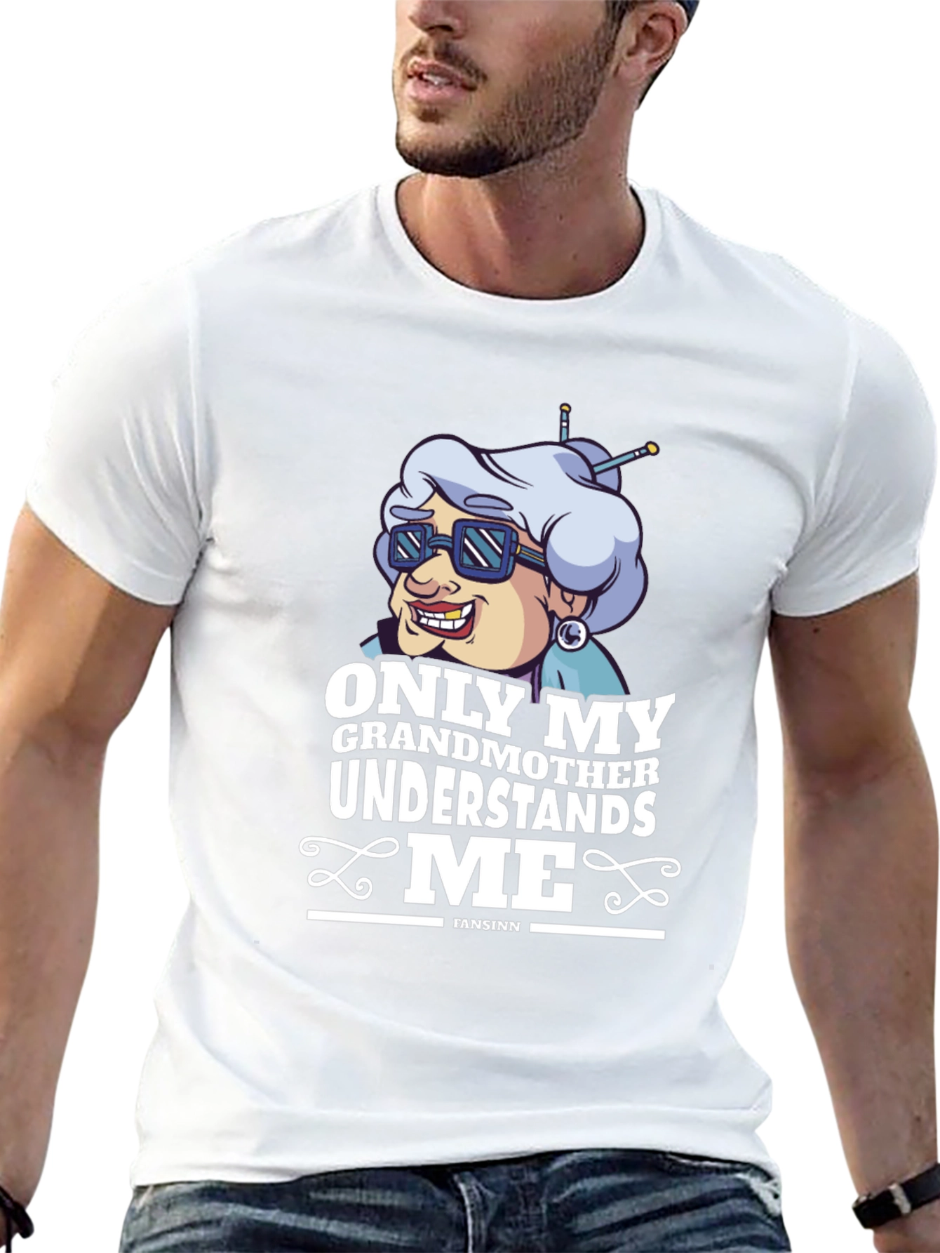 Funny Grandmother T-Shirt - Only My Grandmother Understands Me