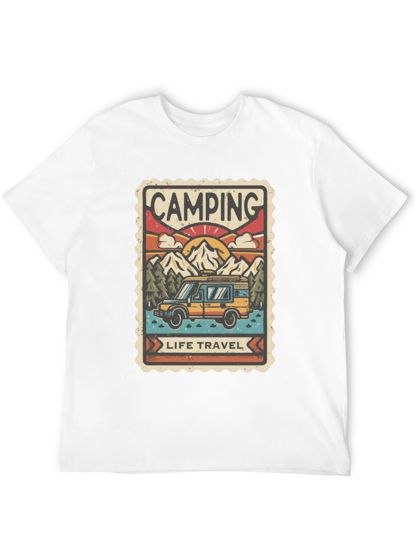 Camping Life Travel T-Shirt - Adventure Awaits!