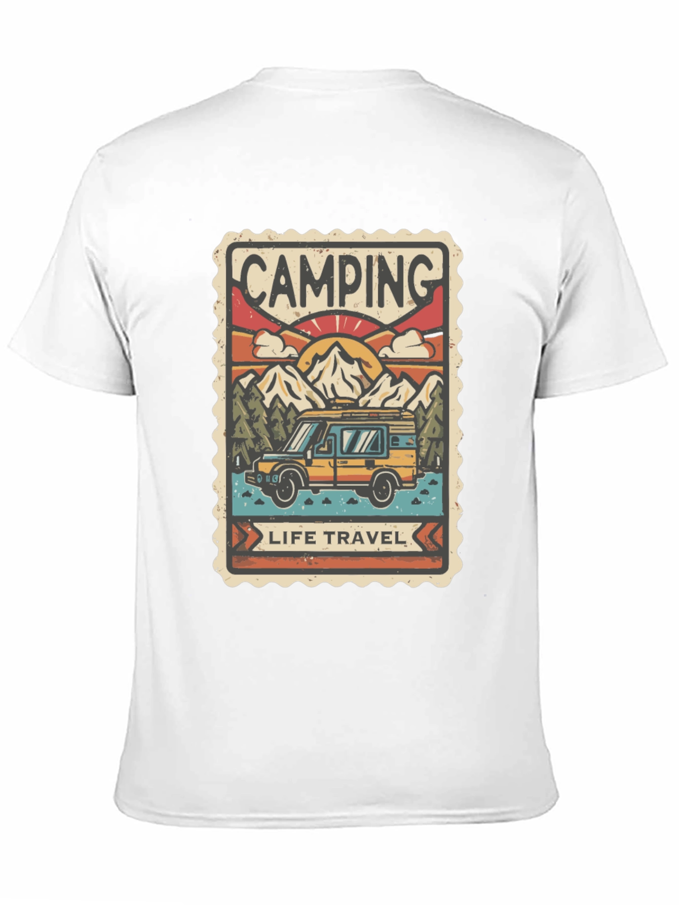 Camping Life Travel T-Shirt - Adventure Awaits!