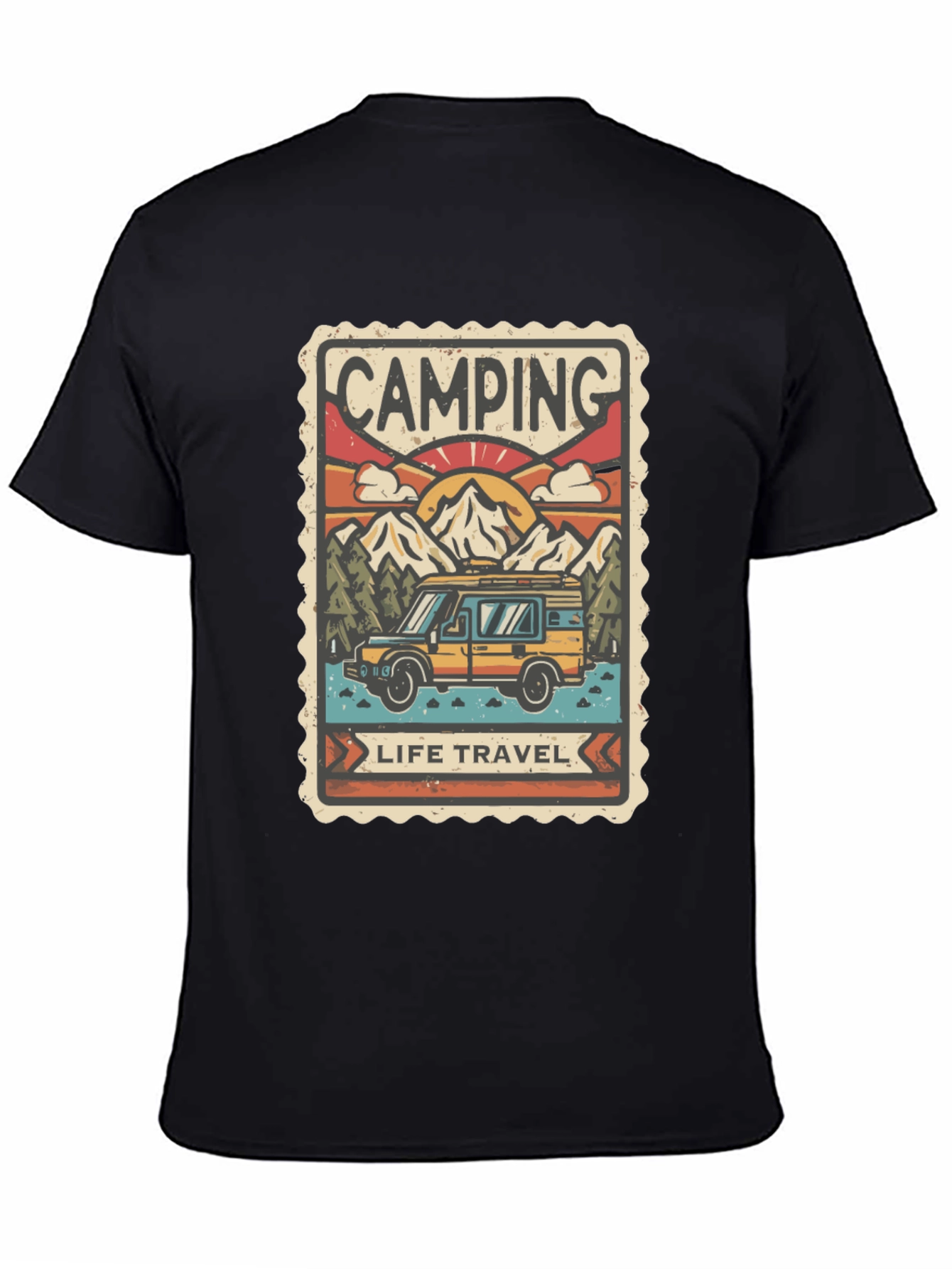 Camping Life Travel T-Shirt - Adventure Awaits!