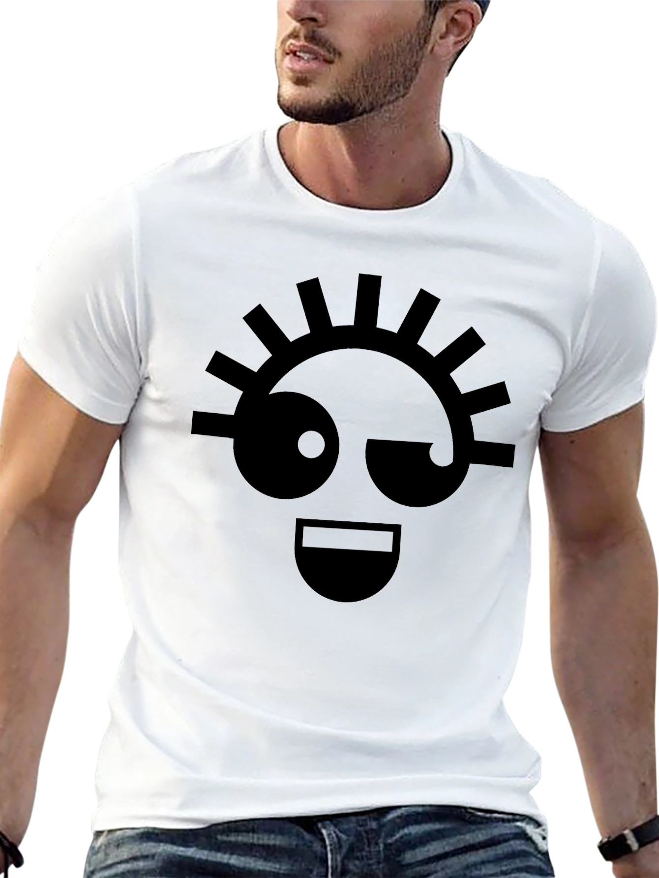 Whimsical Graphic T-Shirt - Black Unisex Tee